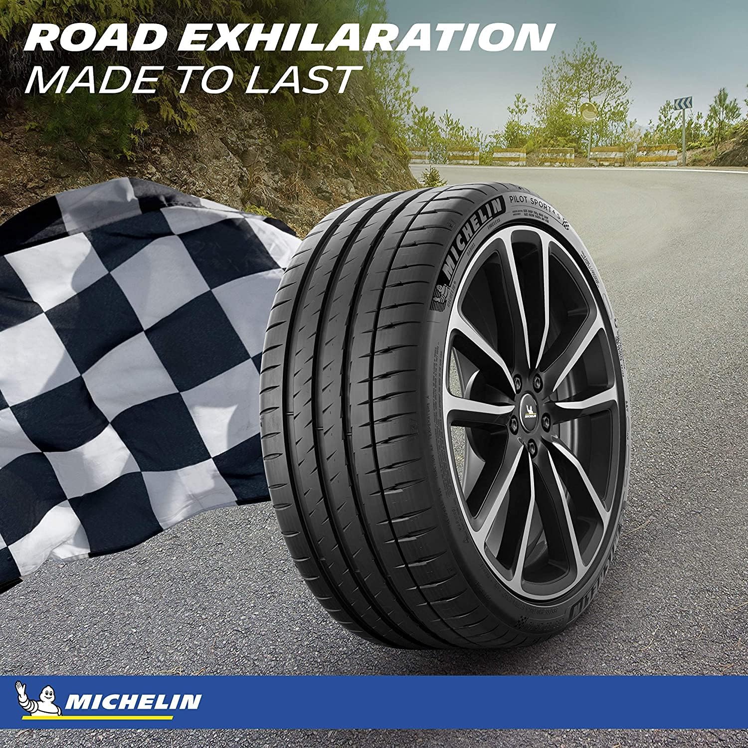 MICHELIN Pilot Sport 4 S Summer Tire 255/30ZR20/XL (92Y) ZP