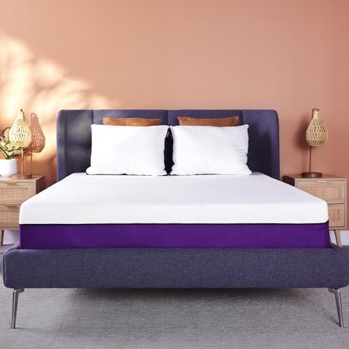 10" Memory Foam Mattress — Breathable Top Layer & Soft Liquid Repellent Cover, Premium Hybrid Bed in a Box, Made in North America — Queen Size