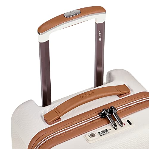 DELSEY PARIS Chatelet Air 2.0 Hardside Luggage with Spinner Wheels, Angora, Checked-Large 28 Inch