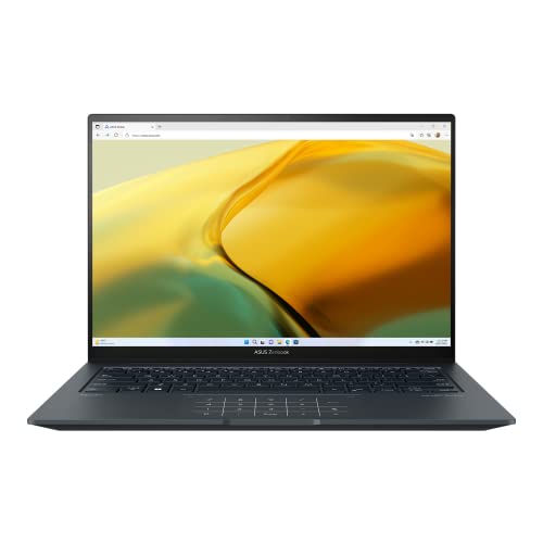 Asus ZenBook 14 14X OLED 14.5/inch QHD+(2880x1800)120HzTouchscreen(Intel 13th Gen i5-13500H(Beat i7-1250U),8GB RAM,512GB SSD)Business Laptop,NumberPad,Backlit,Webcam,IST HDMI,Win 11 Home Inkwell Gray