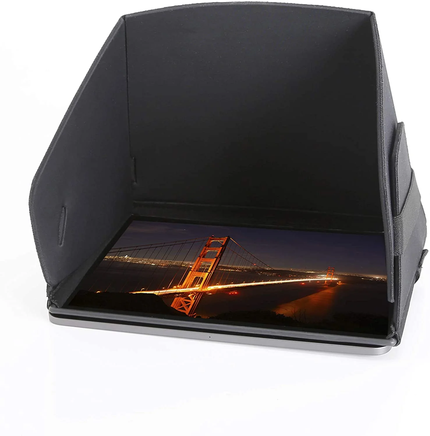 Collapsible Molded iPad Sun Shade and Privacy Hood