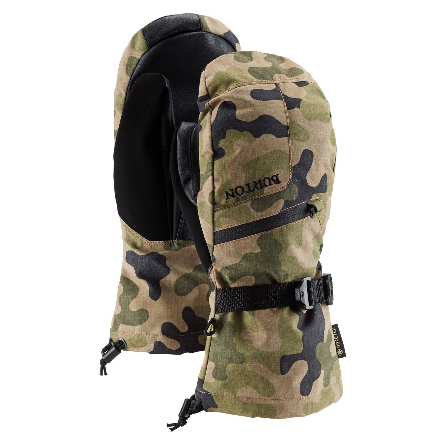 Men&s Burton GORE-TEX Mitten Martini Olive Terra Camo / S