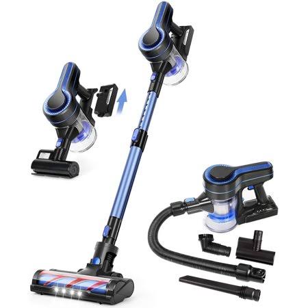 Cordless Vacuum Cleaner, 24KPa Stick Vacuum 5 in 1, Vacuum Cleaner Lightweight Quiet for Hard Floor Carpet