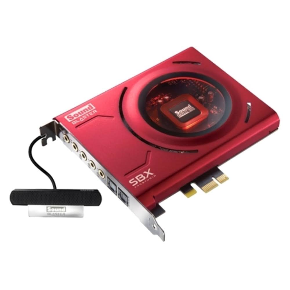 Sound Blaster Z PCIe Gaming Sound Card with High Performance Headphone Amp
