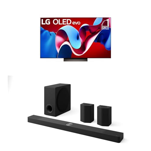 LG 65-Inch Class OLED evo C4 Series Smart TV 4K Processor Flat Screen with Magic Remote AI-Powered with Alexa Built-in (OLED65C4PUA, 2024)