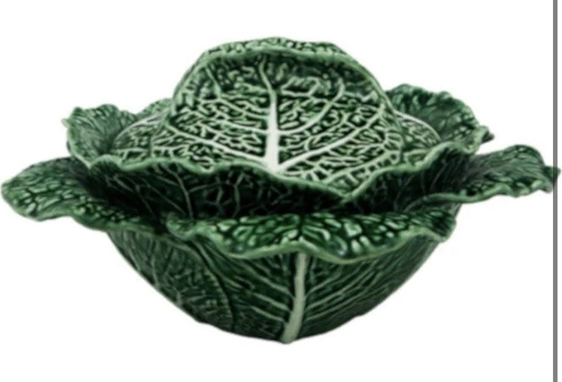 Bordallo Pinheiro Cabbage Green Tureen