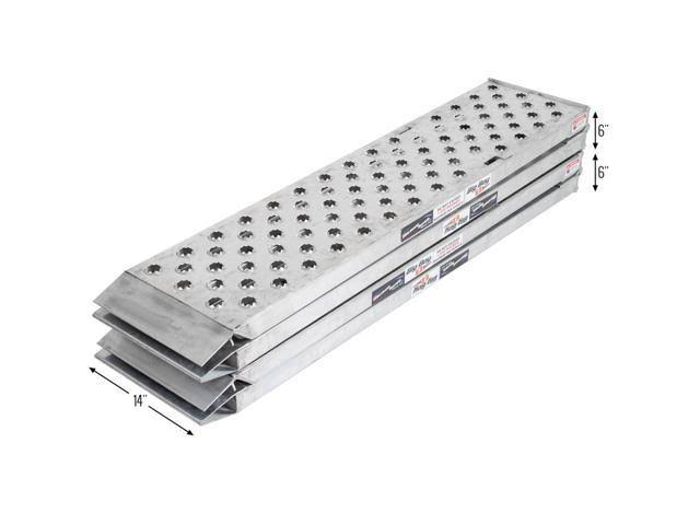 Aluminum Big Boy EZ Rizer 144x22 x 14x22 Golf Cart UTV Loading Ramps