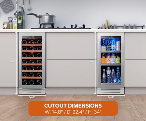 Ca'Lefort 30" Wine and Beverage Refrigerator Fridge