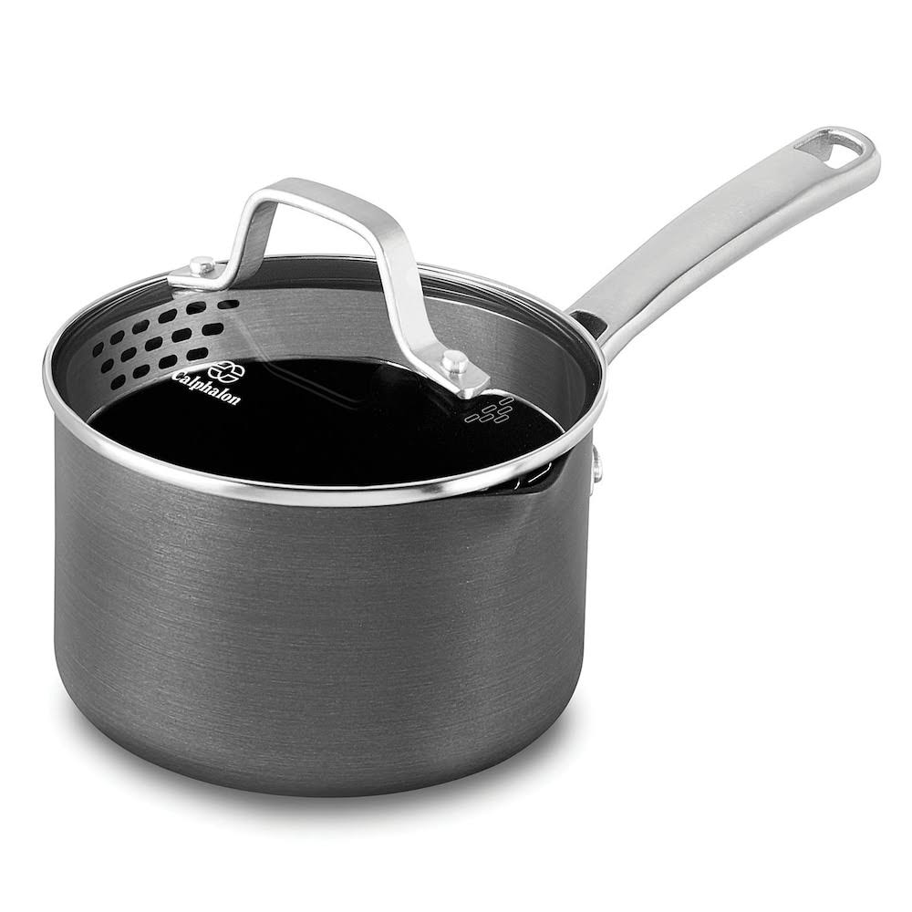 Calphalon Classic Nonstick 1.5-Quart Sauce Pan with Cover