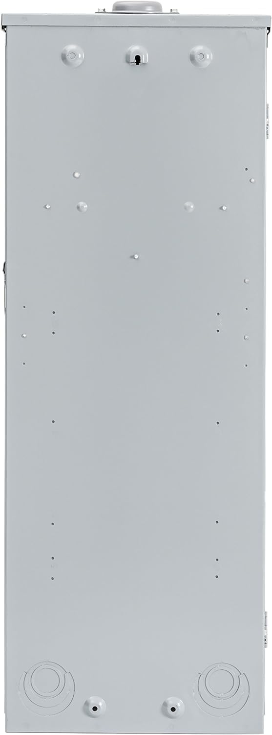 Square D - HOM4080M200PRB Homeline 200 Amp 40-Space 80-Circuit Outdoor Main Breaker Load Center (Plug-on Neutral Ready),