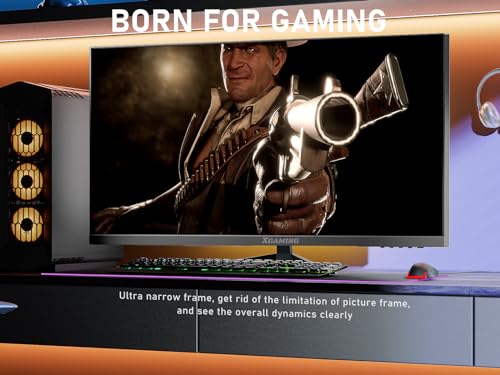 XGaming 27'' QHD Gaming Monitor 2K 165Hz 2560 x 1440 PC Computer Monitor