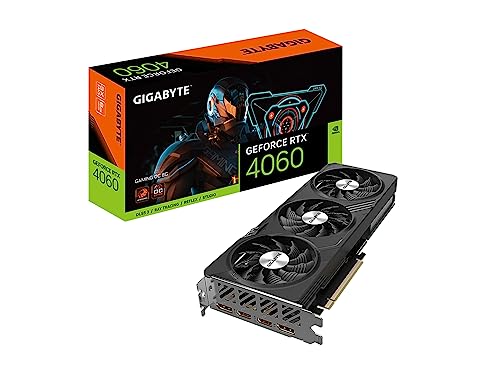 GIGABYTE GeForce RTX 5060 Gaming OC 8G Graphics Card, 8GB 128-bit GDDR7, PCIe 5.0, WINDFORCE Cooling System, GV-N5060GAMING OC-8GD Video Card