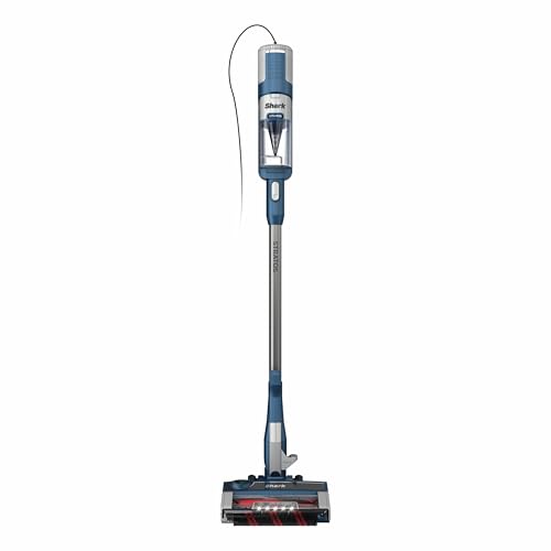 Shark HV322 Rocket Deluxe Pro Corded Stick Vacuum with LED Headlights, XL Dust Cup, Lightweight, Perfect for Pet Hair Pickup, Converts to a Hand Vacuum, with Pet Attachments, Bordeaux/Silver