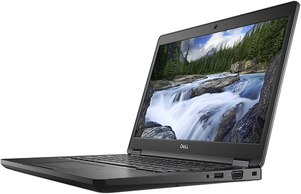 Dell Latitude 5490 Intel Core i5-7300U X2 3.5GHz 8GB 128GB SSD 14", Black (Renewed)