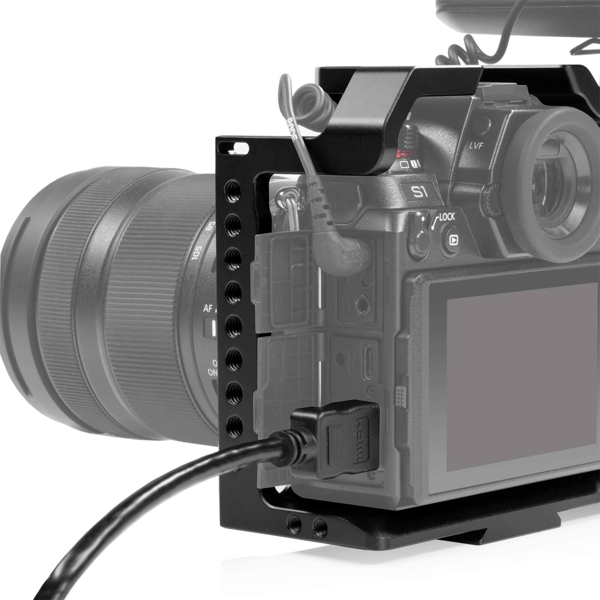 Shape Cage with Top Handle for Panasonic Lumix S1/S1R Cameras