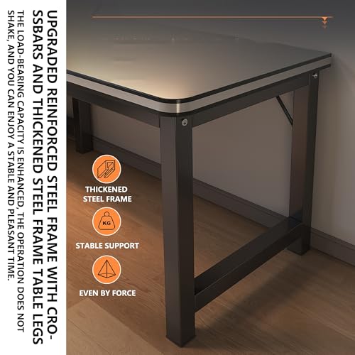 L-Shaped Gaming Desk with Storage, Large Wood Desk for Home Office and Gaming, Space-Saving Corner Computer Table with Multiple Shelves and Steel Frame, Ideal for Bedroom(Left,63.0*47.2*29.5in