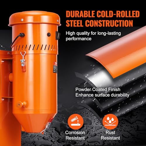 VEVOR Sandblasting Cabinet, 40-120PSI Sand Blasting Cabinet with Stand