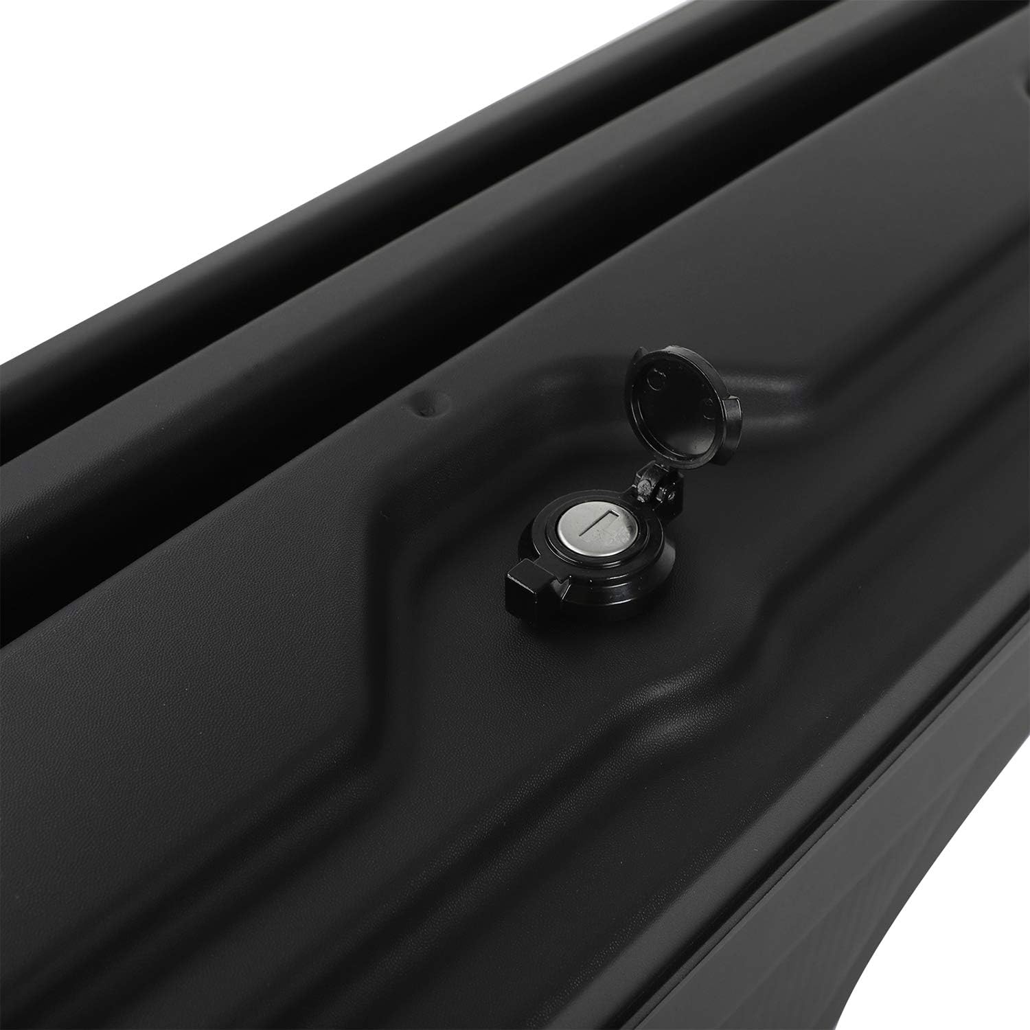 LucaSng Truck Bed Wheel Well Storage Case Tool Box Compatible with Dodge Ram 1500 2500 3500 2002-2018 Rear Driver & Passenger Side Black Lockable Storage Box Unit One Pair