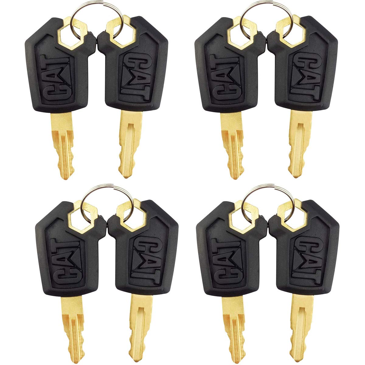 Keys for CAT Caterpillar Heavy Equipment 50 Pack
