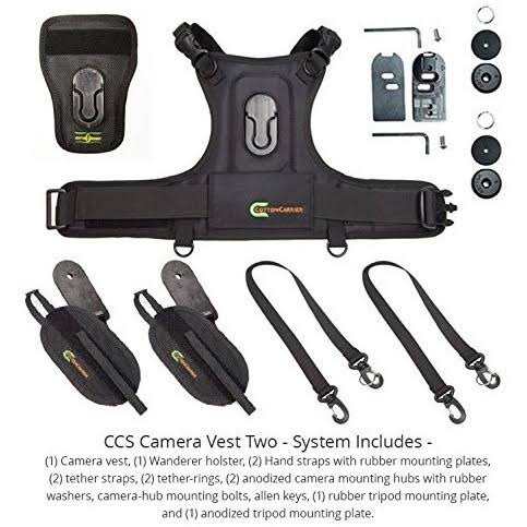 Cotton Carrier Camera Vest System for 2 Cameras