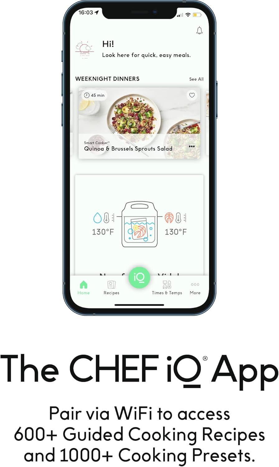 CHEF iQ Smart Pressure Cooker 10 Cooking Functions & 18 Features, Built-in Scale, 1000+ Presets & Times & Temps w/App for 600+ Foolproof Guided Recipes, Rice & Slow Electric MultiCooker, 6 Qt