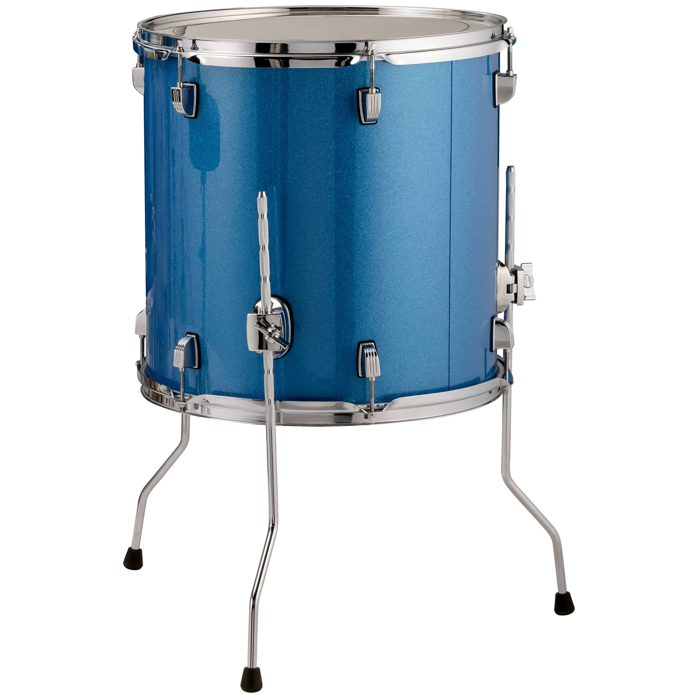 Ludwig Element Evolution 16x22 x 16x22 Floor Tom - Black Sparkle