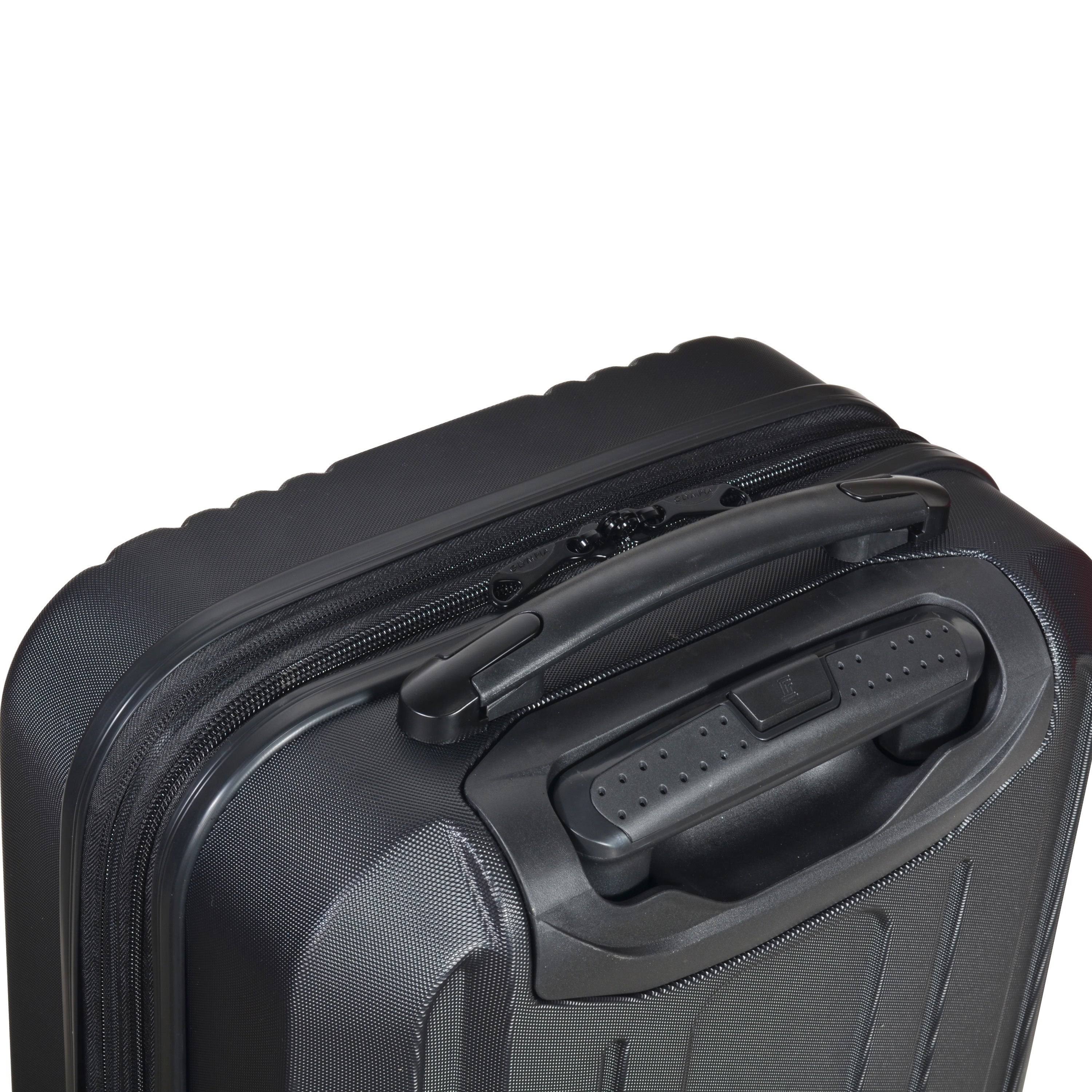 Olympia Apache II Carry-On Hardside Spinner Suitcase - 21x22 - Black