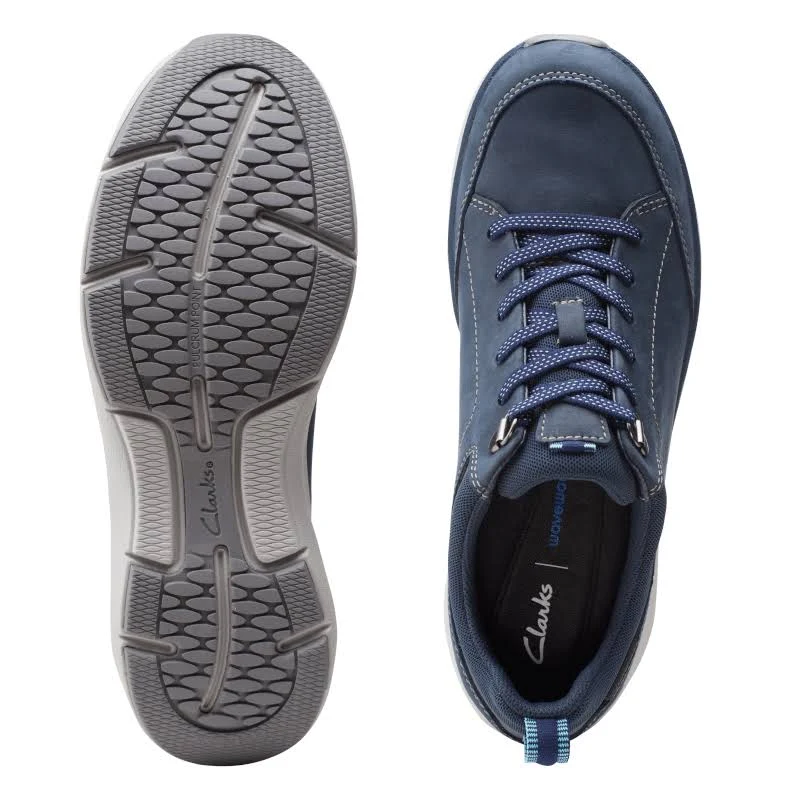 Clarks Wave 2.0 Lace Navy (Size: 8, Width: N)
