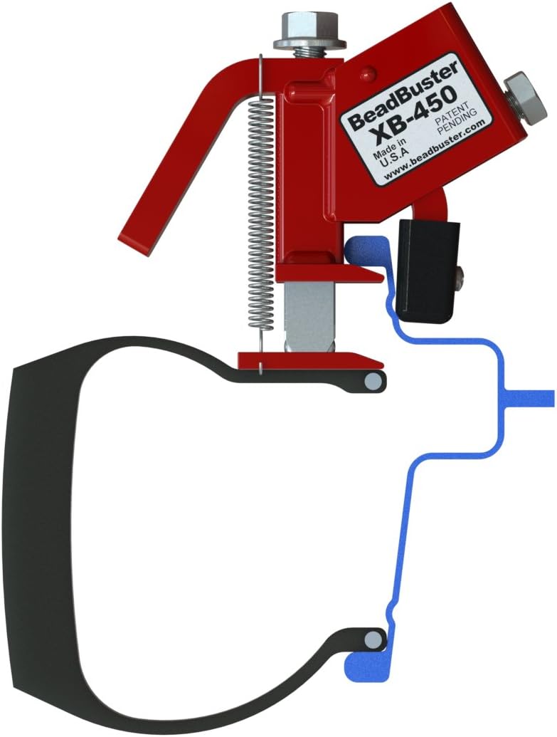 BeadBuster XB-454 PRO ATV (Reinforced Rims) / Motorcycle/Race Car Tire Bead Breaker Tool
