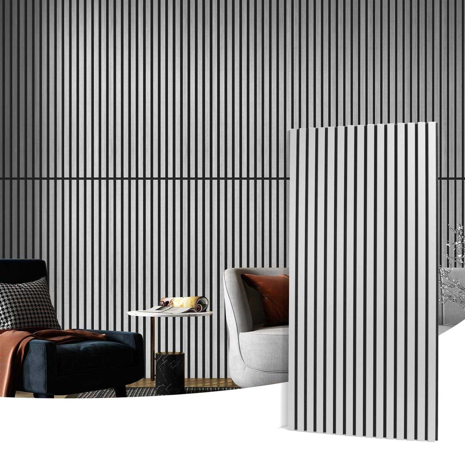 Art3d 2 Wood Slat Acoustic Panels for Wall and Ceiling - Shop Hardware Tools Online Store