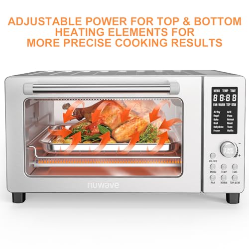 Nuwave Bravo Convection Toaster Ovens Air Fryer Combo
