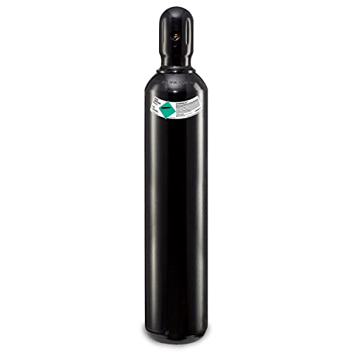 PrimeWeld 75% Argon 25% CO2 Bottle | DOT 3AA | USA CGA 580 Valve | Best Gas Blend for MIG Welding | Cylinders Full & Ready to Use