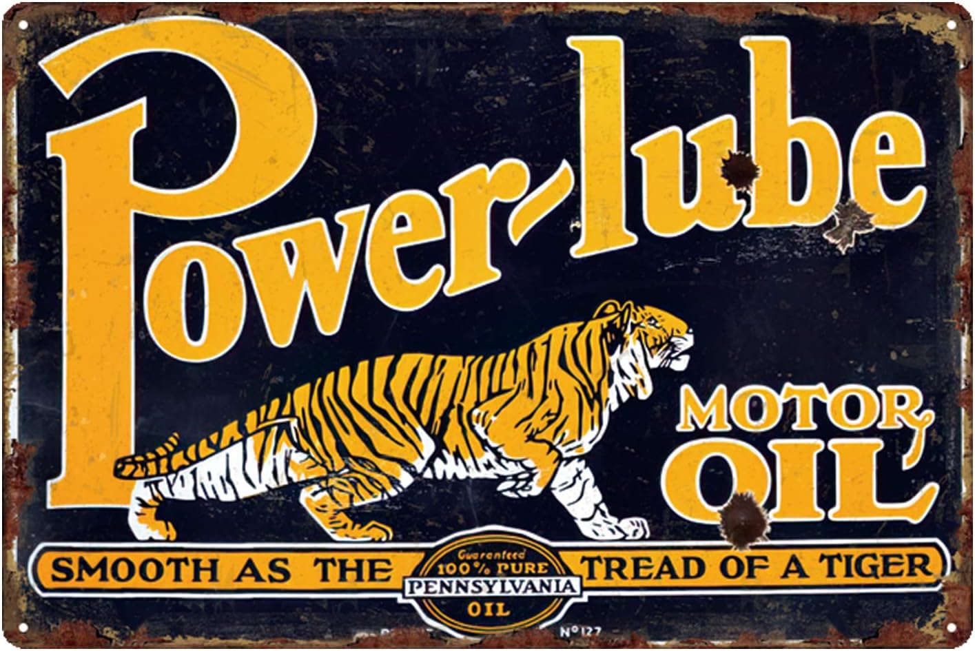Quality Farm Equipment Tin Sign, Retro Art Metal Signs, Wall Decoration for Garage Cafe Bar Man Cave 8x12inch
