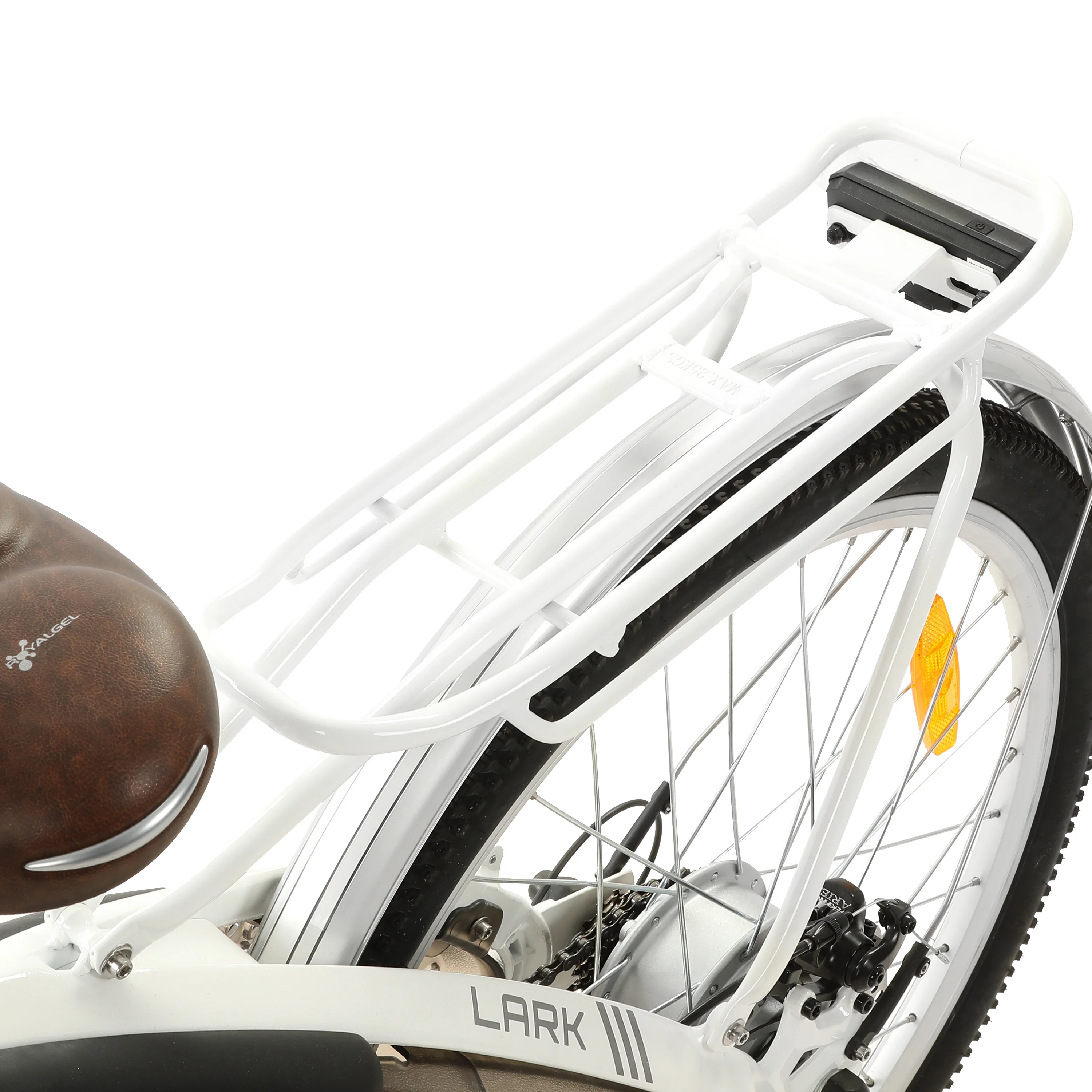 ECOTRIC Electric Bike EBike 26" 36V 10AH Bicycle Li-ion Battery City Moped 500W Women Girls USB Port Bike Shimaro Motor Throttle & Pedal Assist With Basket and rear rack For Adults