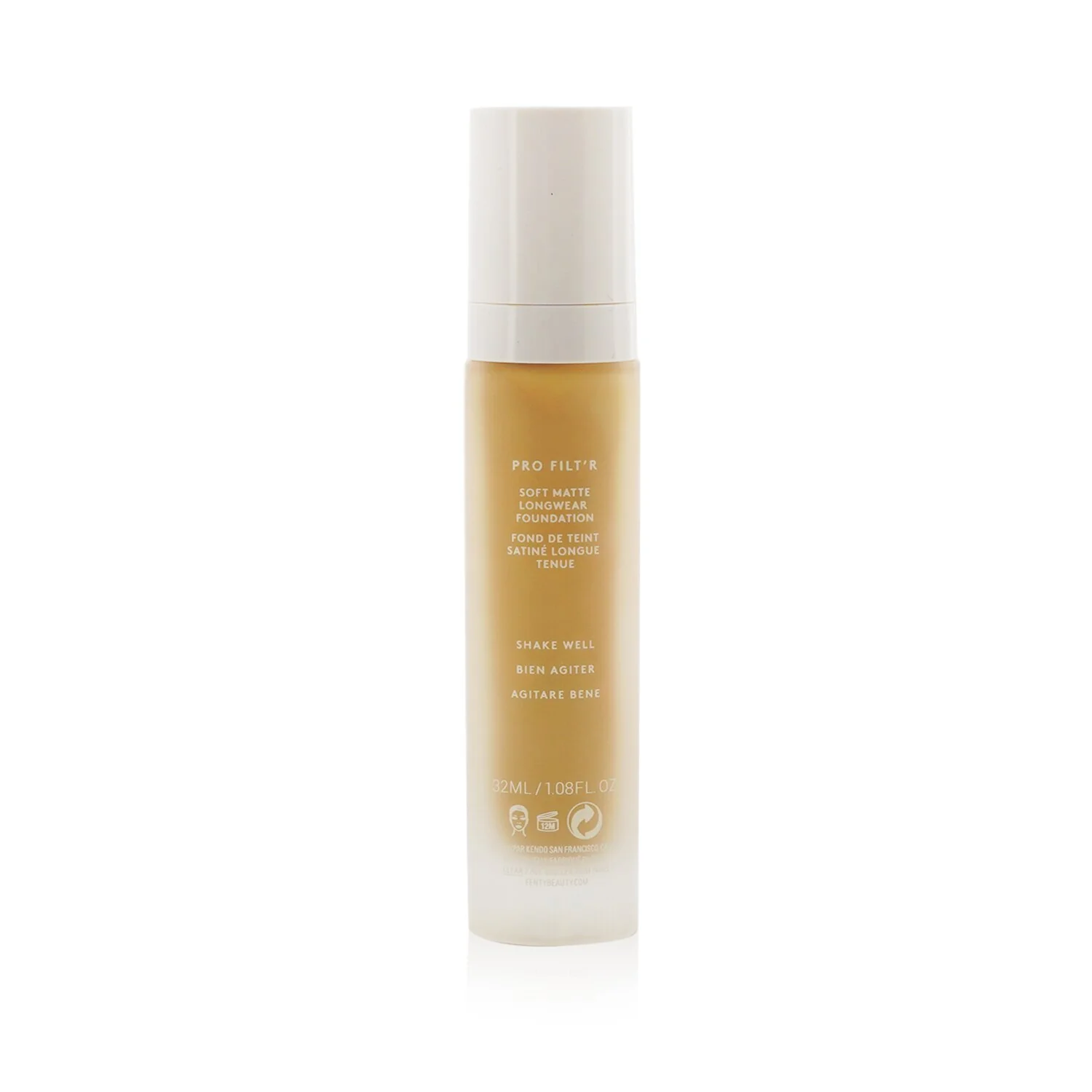 Fenty Beauty by Rihanna Pro Filt'R Soft Matte Longwear Foundation - #220 (Light Medium With Warm Peach Undertones) 32ml/1.08oz