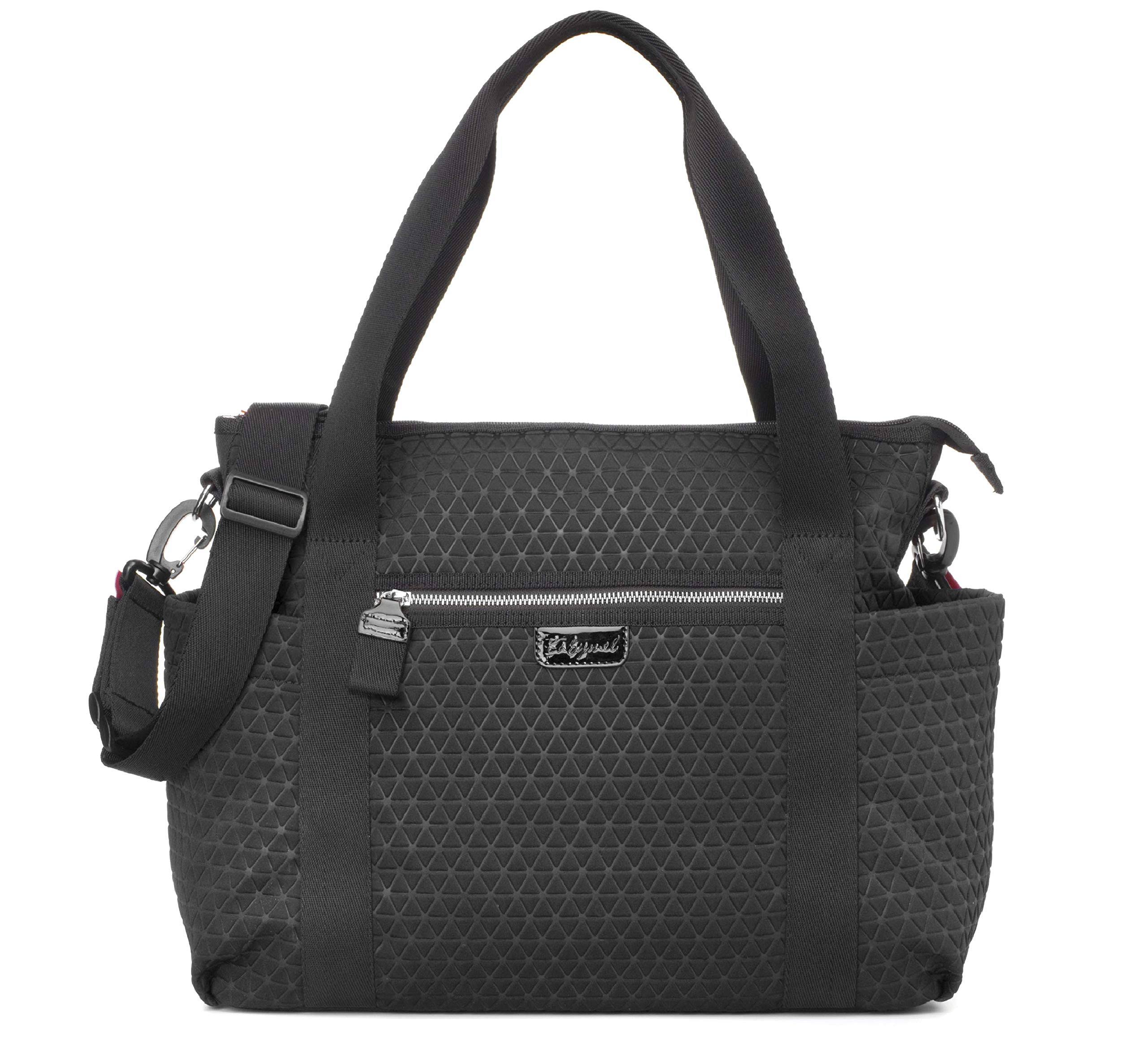 Babymel Cara Ultra Lite Black Scuba Diaper Bag