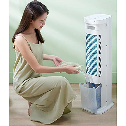 3-in-1 Evaporative Air Cooler,Mobile Air Conditioner Tower Fan Cooling & Humidifier & Purifier,3 Speed,3 Modes Oscillation 7h Timer for Home,Office