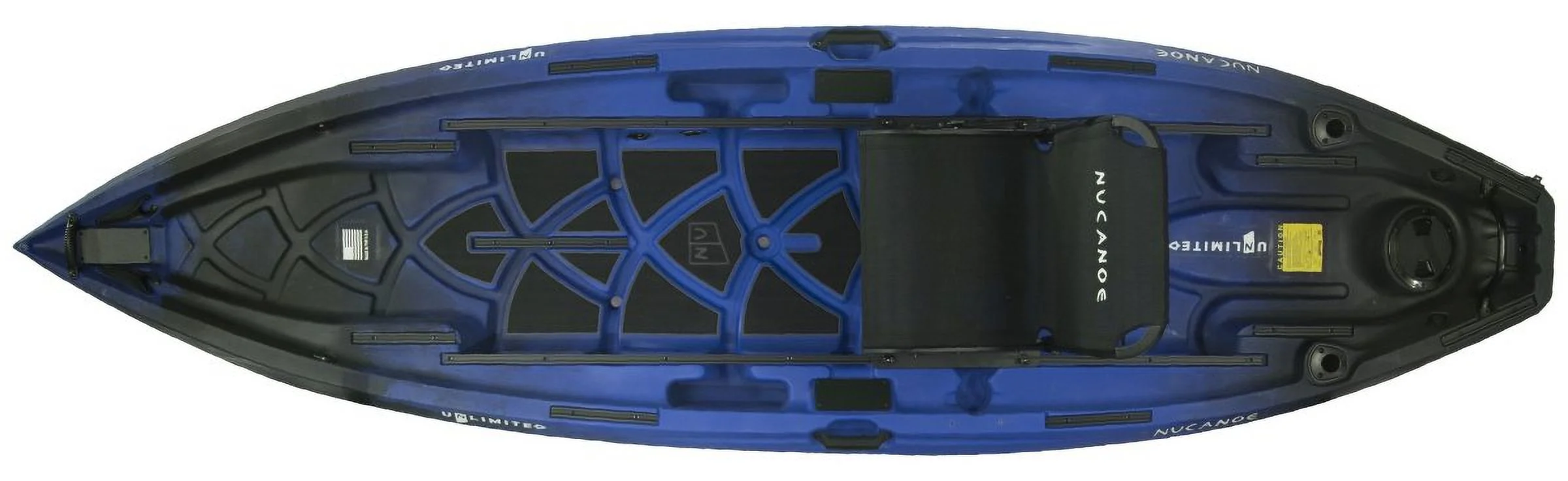 2023 Nucanoe Unlimited Fishing Kayak with Fusion 360 Seat
