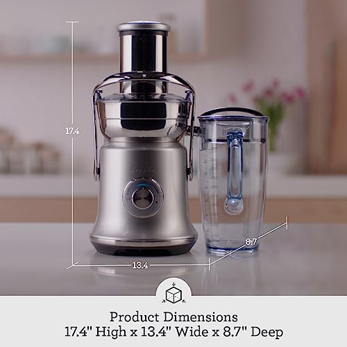 breville the Juice Fountain Cold XL Glass Stainless Steel Juicer