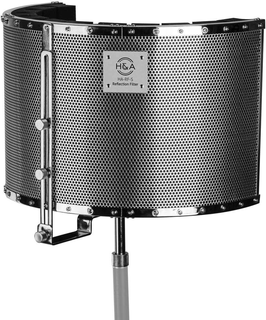 Audio-Technica AT2020 Cardioid Condenser Microphone with Vocal Recording Setup Kit