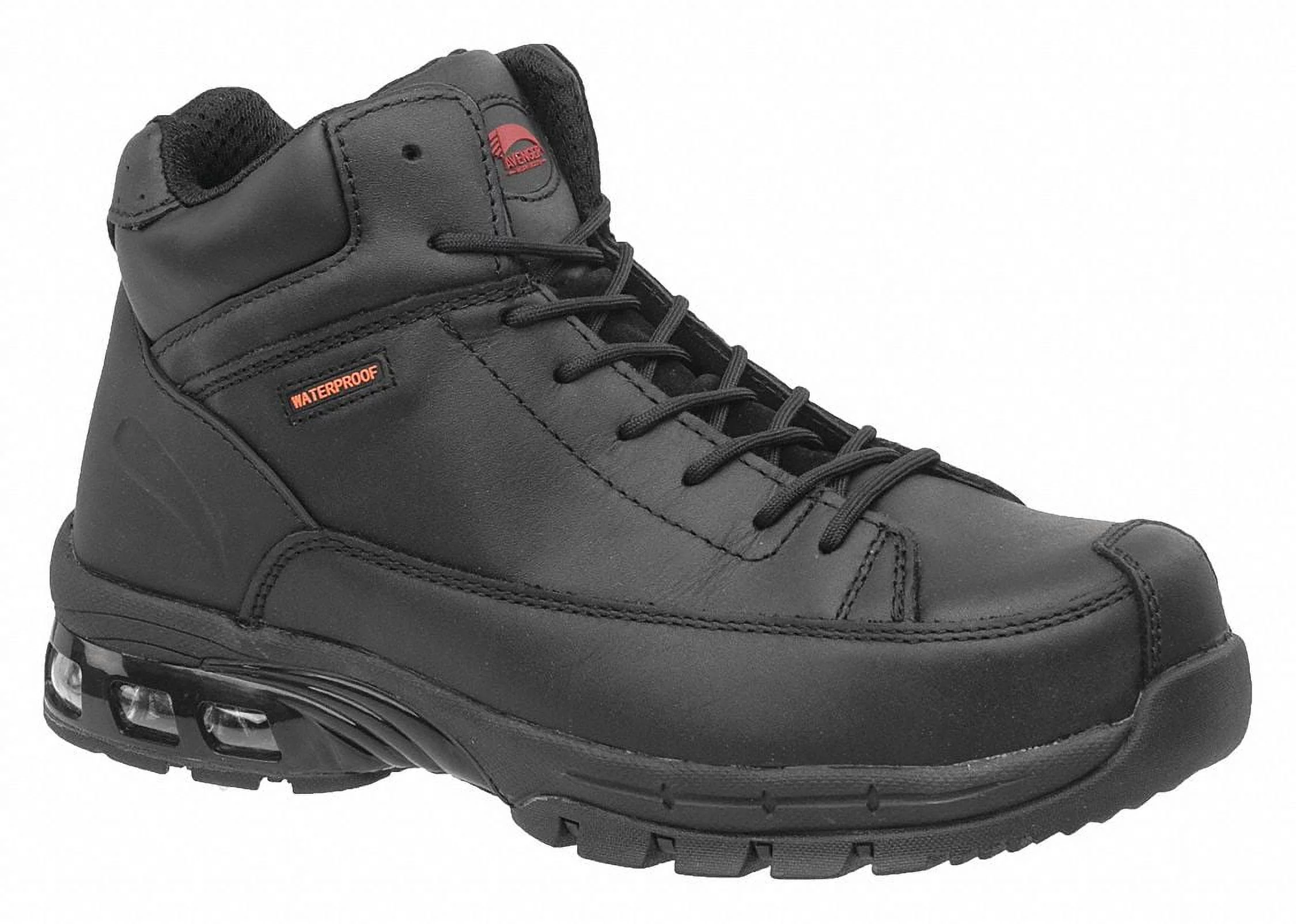 Avenger Men's Waterproof Lace-Up Work Boot Composite Toe Black 10 D(M) US - Curated Treasures Market