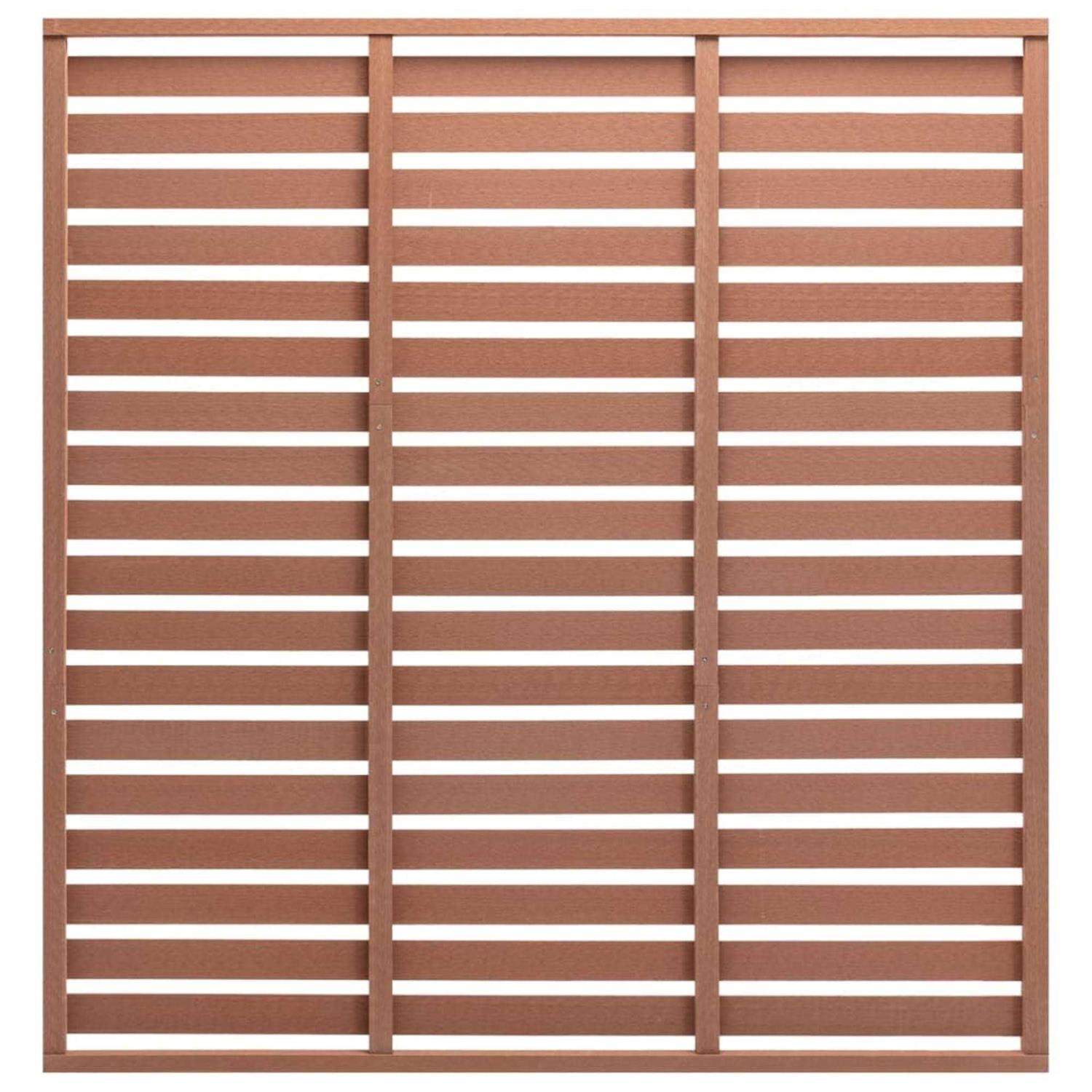 vidaXL Fence Panel WPC 70.9x70.9 - Shop Hardware Tools Online Store
