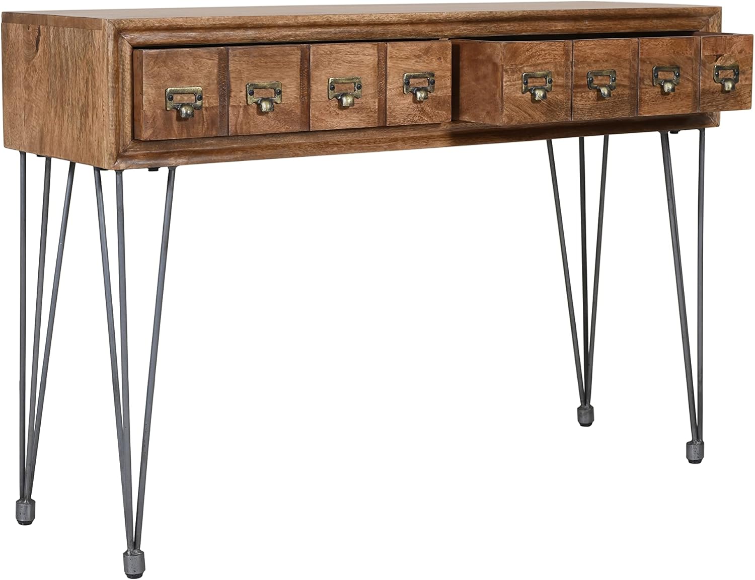 Jofran Inc. American Vintage Solid Wood Console Table with Apothecary Drawers