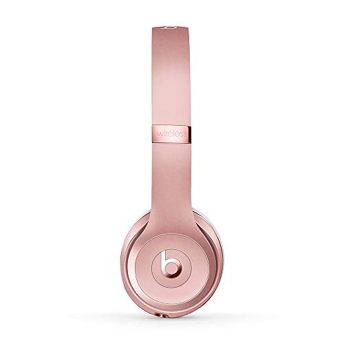 Beats Solo3 Wireless On-Ear Headphones - Apple W1 Headphone Chip, Class 1 Bluetooth, 40 Hours of Listening Time, Built-in Microphone - Red