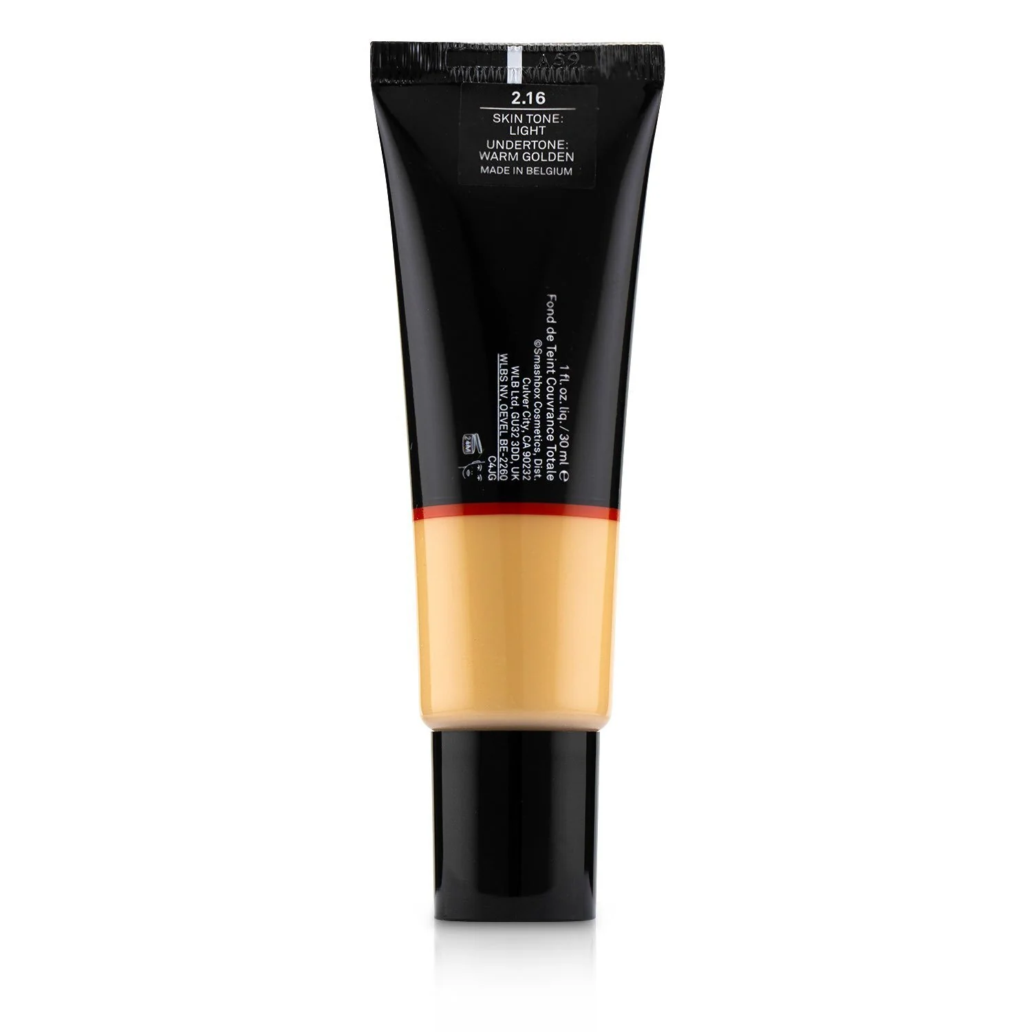 Smashbox Studio Skin Full Coverage 24 Hour Foundation - # 1 Fair With Cool Peach Undertone  30ml/1oz