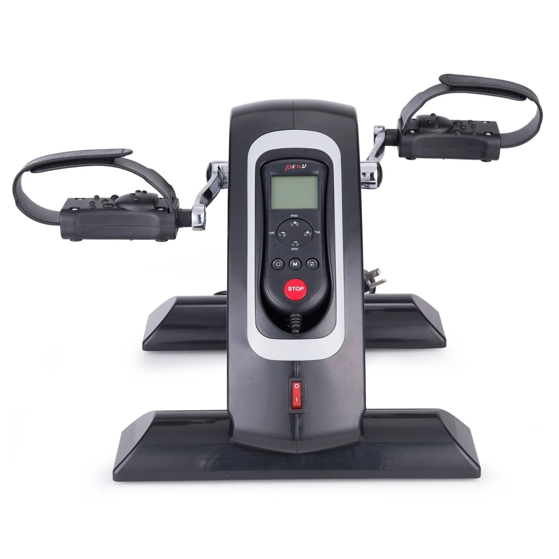 Pedal Exerciser Portable Mini Exercise Cycle with LED Display (Black)