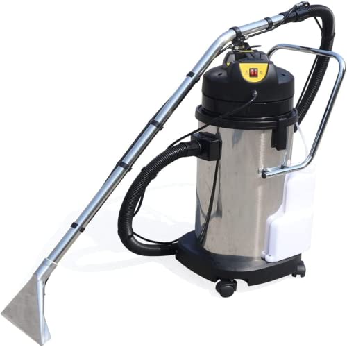 Commercial Carpet Cleaner Machine, 3 in 1 Portable Wet Dry Vacuum Cleaner, Heavy Duty Dust Extractor Sofa Curtains Carpet Cleaning for Carpet and Hard Floor