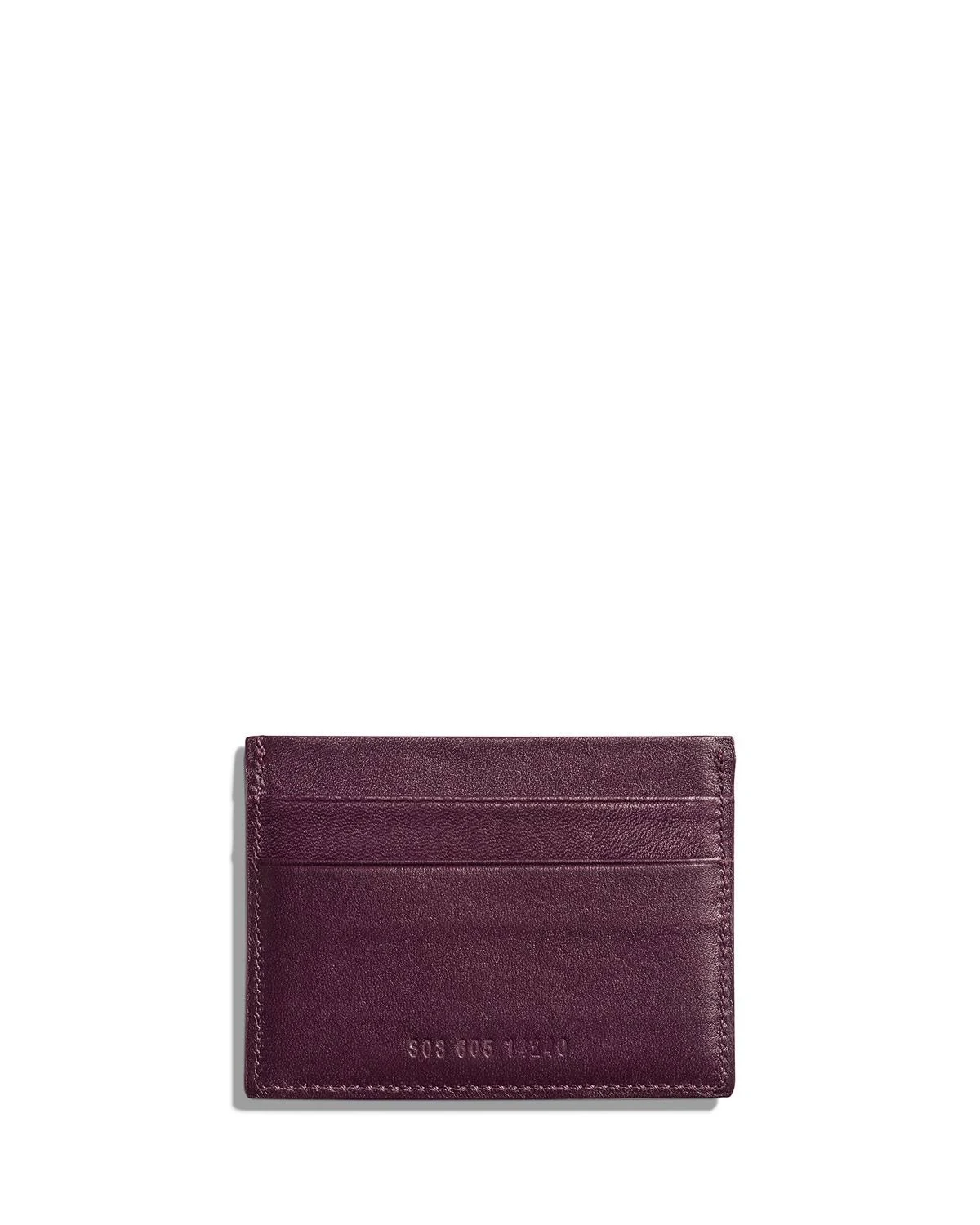 Shinola Five-Pocket Leather Card Case, Bourbon, Men&s