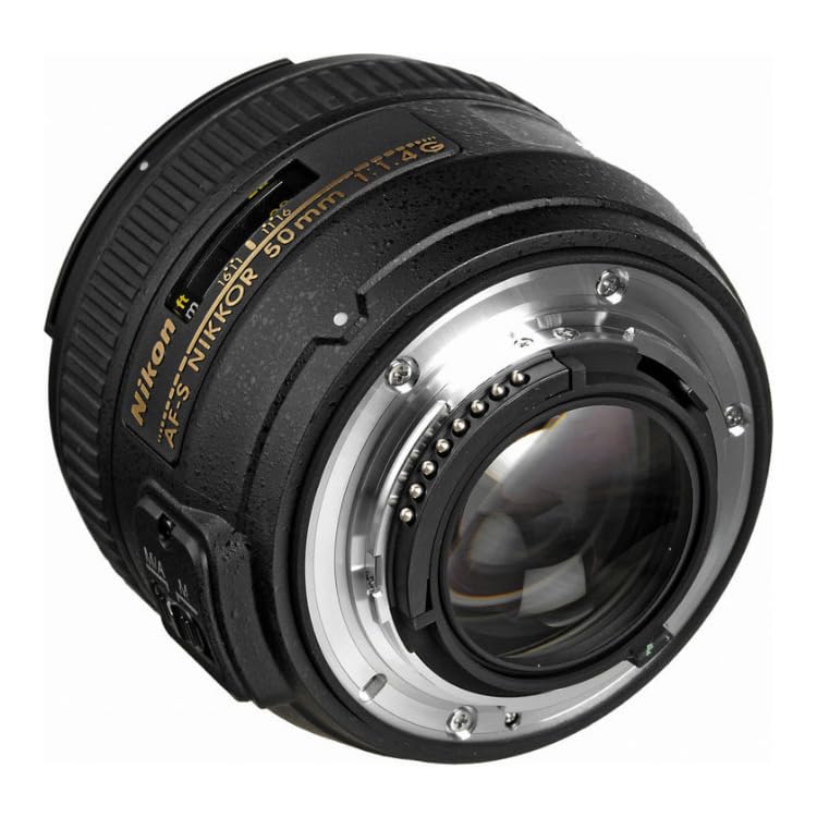 Nikon AF-S FX NIKKOR 50mm f/1.4G Lens with Auto Focus for Nikon DSLR Cameras