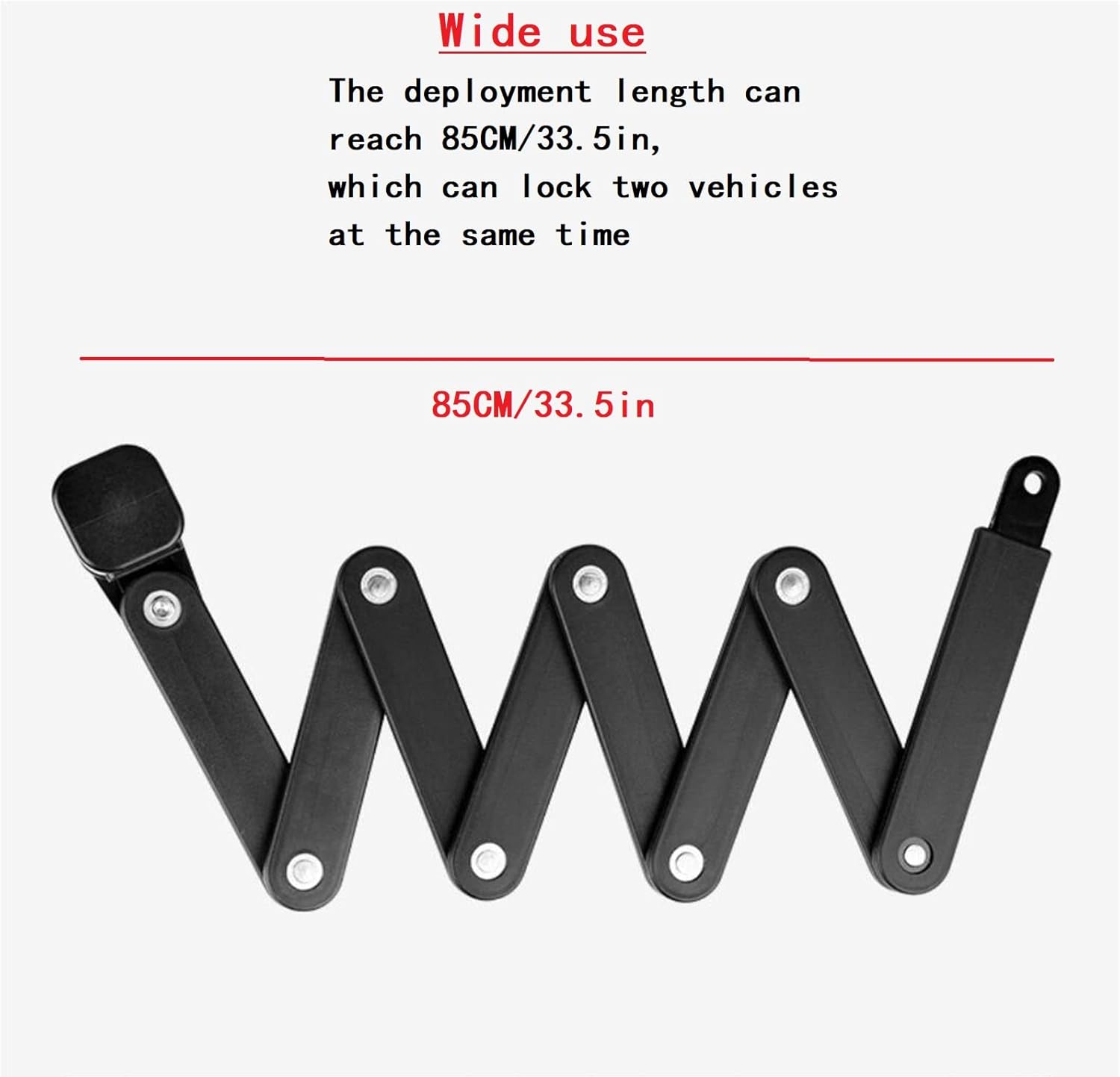 Mountain Bike Code Lock,Bicycle Code Lock,Folding Bike Lock with 4 Password Anti-Theft, Heavy Duty Bicycle Security Combination Chain Lock with 8 High Security Hardened Metal Pack of 2